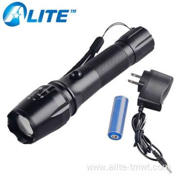 usb rechargeable led flashlight